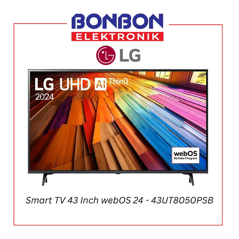 LG Smart TV 43 Inch 43UT8050 / 43UT8050PSB / 43UT80 4K UHD High End 60HZ - HDR10