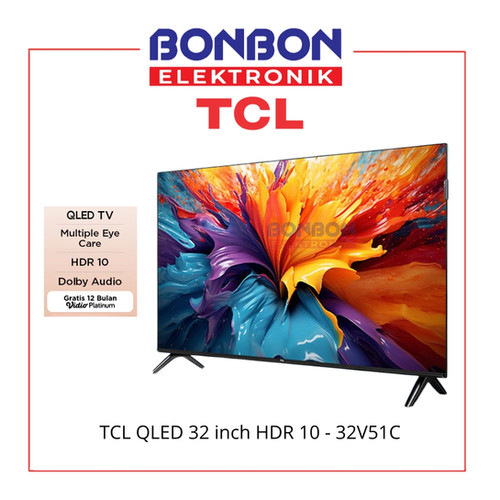TCL 32 inch V51C - QLED - HDR 10 - HVA Panel - Multiple Eye Care ...