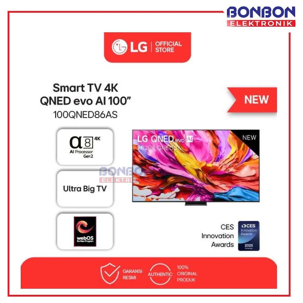 Thumbnail: LG Smart TV 4K 100 inch 100QNED86AS / QNED86 / 100QNED86ASA - evo AI - Dolby Vis