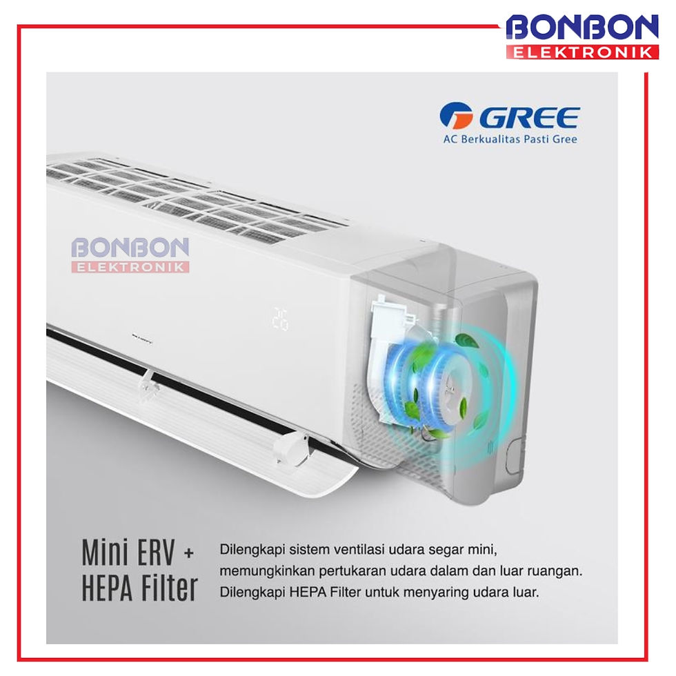 Thumbnail: GREE AC INVERTER AIRY Series 1,5 PK GWC-12AIRY / GWC12AIRY / GWC 12AIRY - G-Lear
