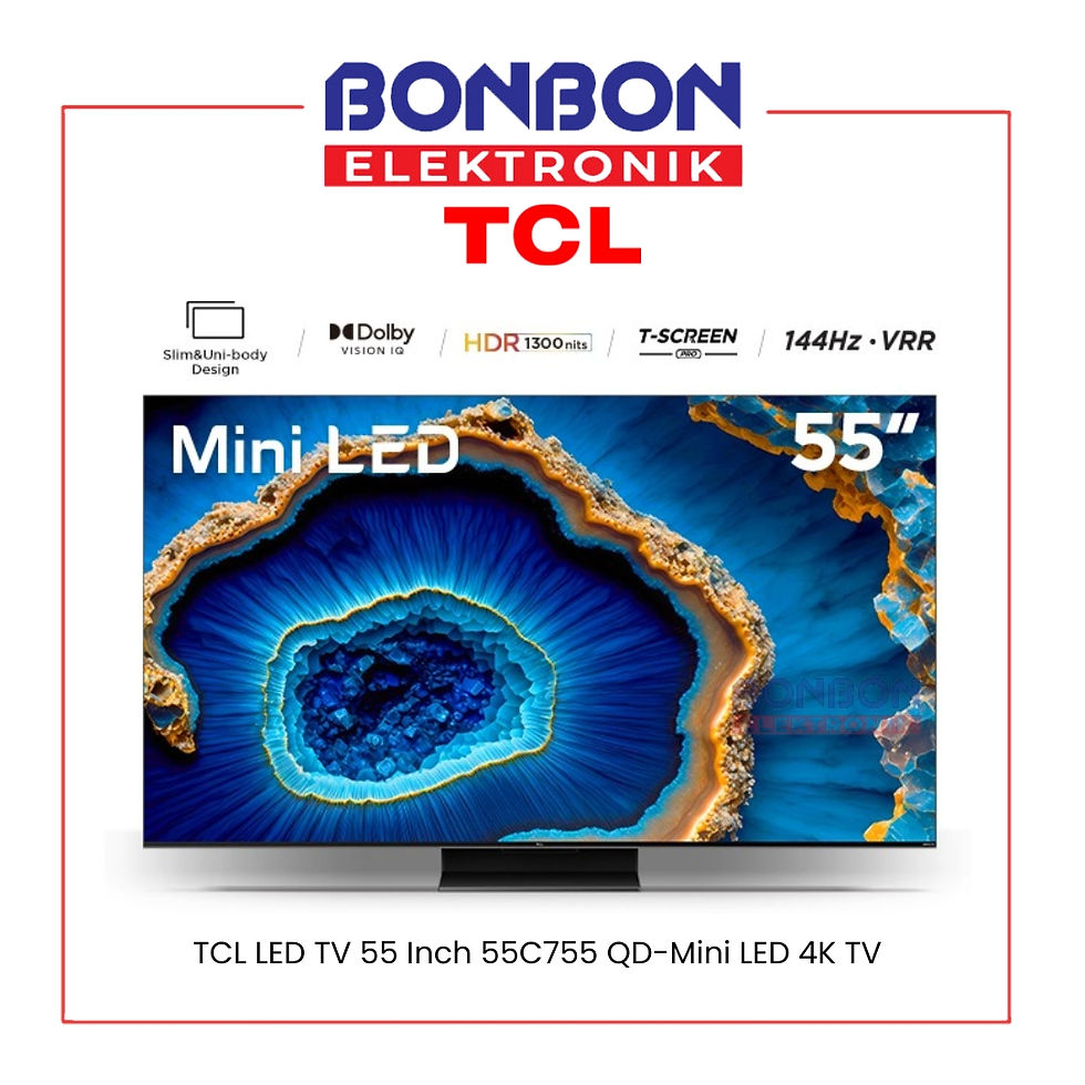 TCL LED TV 55 inch 55C755 4K QD-Mini LED Google TV - HDR 10+ - IMAX Enhanced - 4