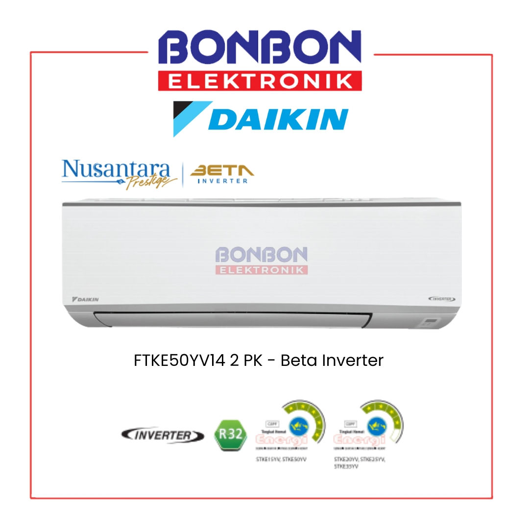 Daikin AC 2 PK FTKE 50YV14 / FTKE50YV14 / STKE50YV 2 PK - Beta Inverter - R32 -
