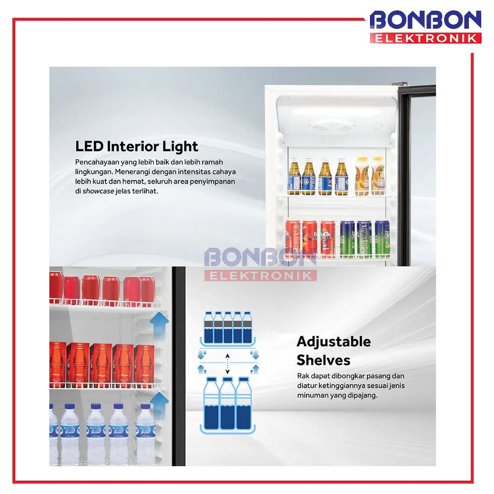 Thumbnail: AQUA Showcase Display Cooler 165L AQB-181GO / AQB 181GO / 181GO 165 Liter