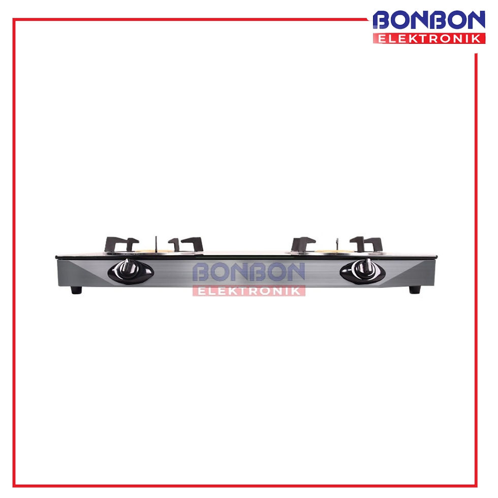 Thumbnail: SANKEN Kompor Gas 2 Tungku SG-369DX2 Kaca / SG 369DX2