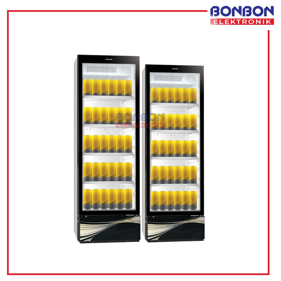 Thumbnail: POLYTRON Showcase 230 Liter SCN 228 / SCN228 230L GLAZELL - Digital Display - Lo