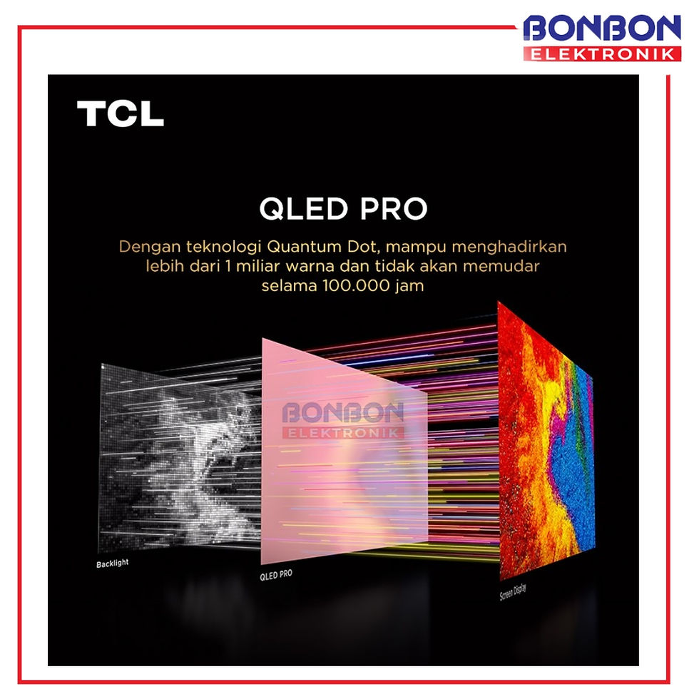 Thumbnail: TCL LED Smart TV 85 inch 85C655 4K QLED Google TV - T-Screen Pro - ONKYO & Dolby