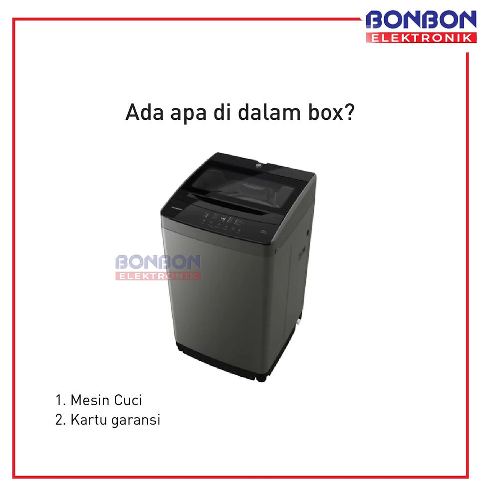 Thumbnail: Panasonic Mesin Cuci Top Loading 8 Kg NA-F80JS / NA F80JSZ1H / NA-F80JS- Fuzzy L