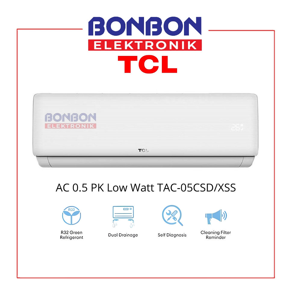 TCL AC STANDARD 0.5PK TAC 05CSD/XSS / TAC 05CSD / TAC-05CSD/XSS 1/2 PK