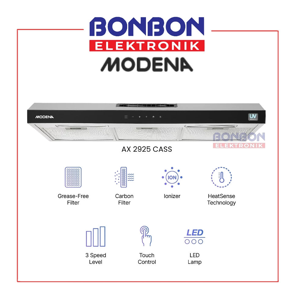 MODENA Purifier Slim Hood Hybrid AX-2925-CASS / AX2925CASS / AX 2925 CASS - Stai