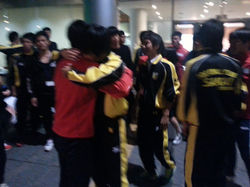 さよなら夕食会後