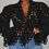 Thumbnail: Embroidery Sleeve Top