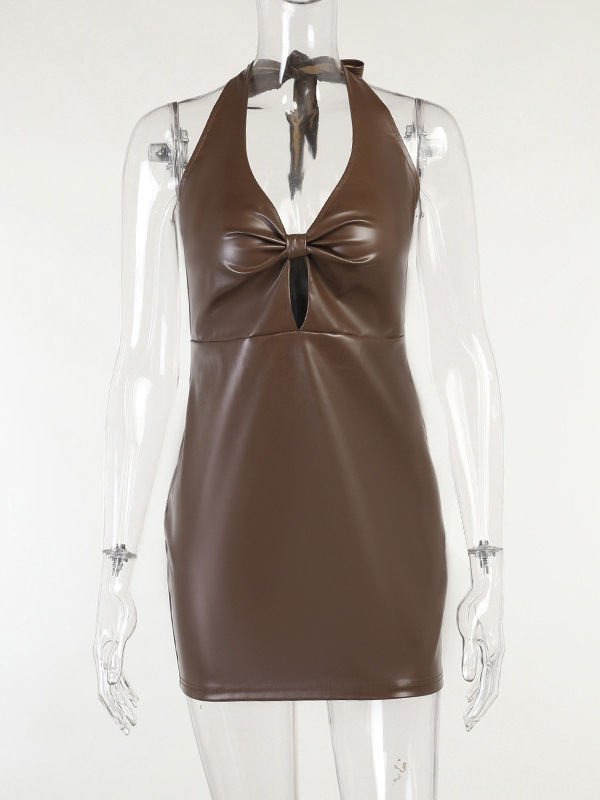 Thumbnail: Halter Mini Dress