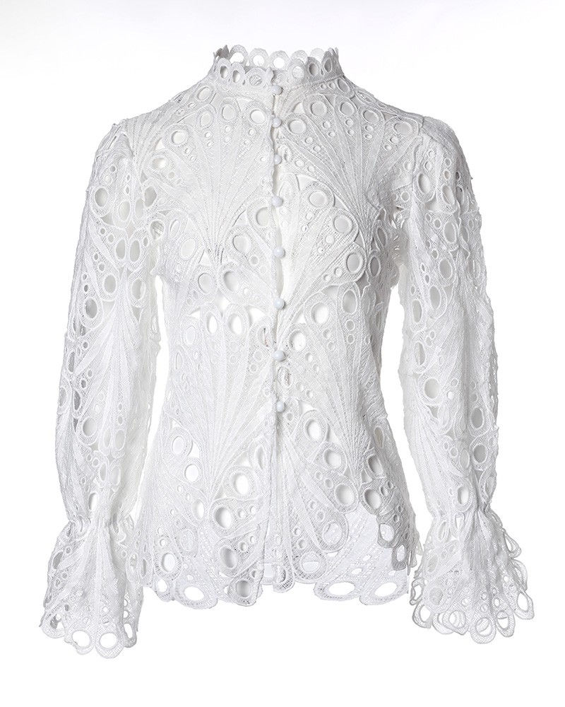 Thumbnail: Embroidery Sleeve Top