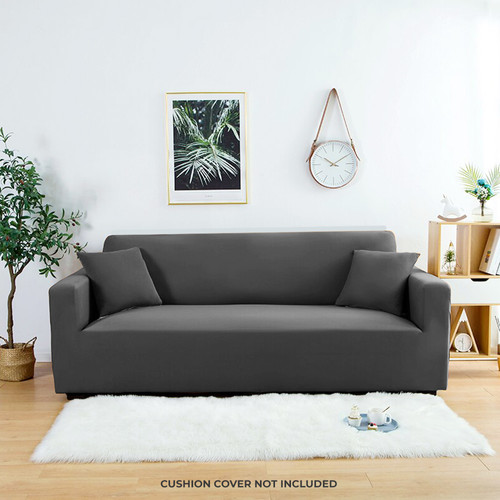 LUXTON HOME GREY Stretchable Sofa Slipcover Luxton Home