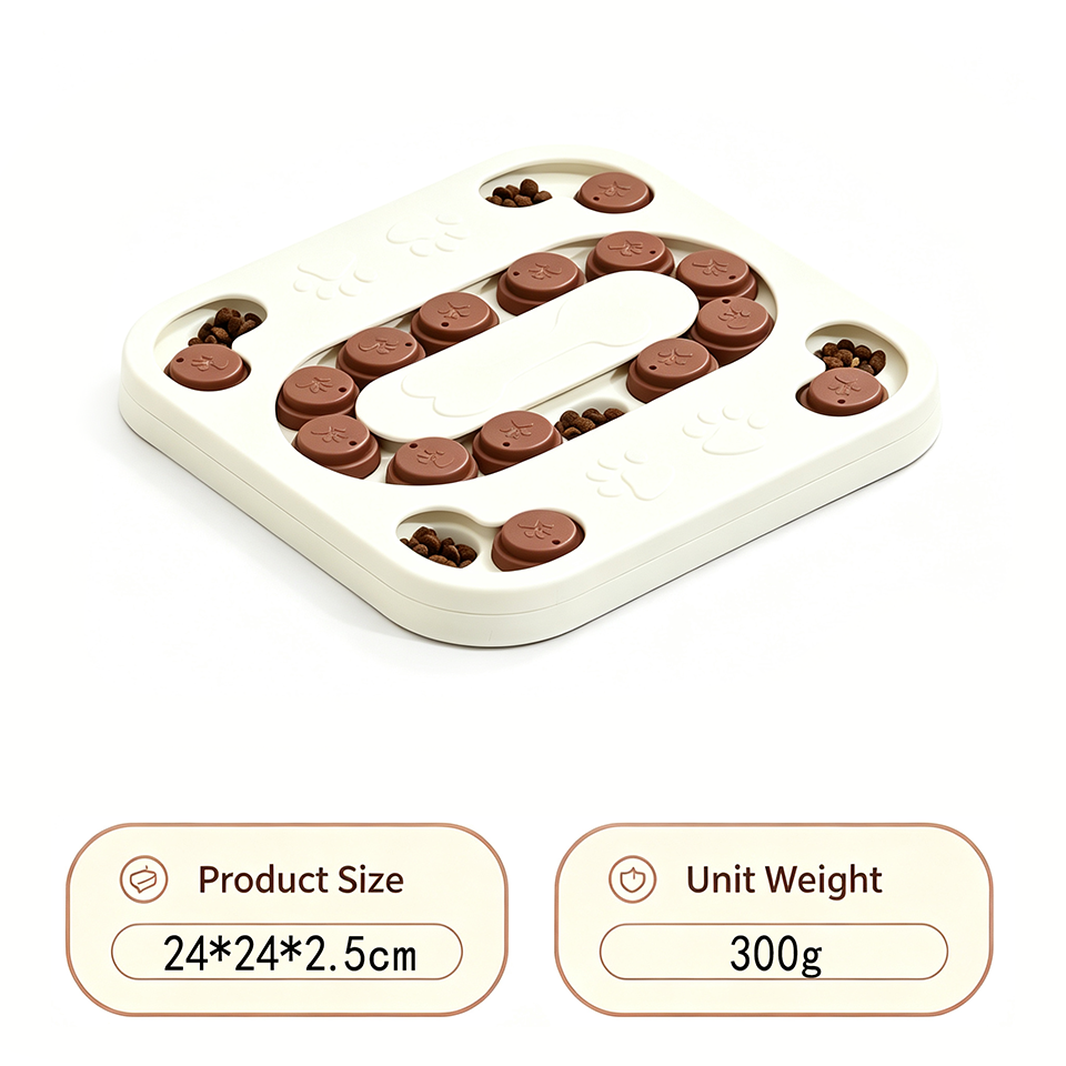 Thumbnail: 🧩 PawPuzzle™ – Interactive Treat Puzzle & Slow Feeder for Dogs & Cats