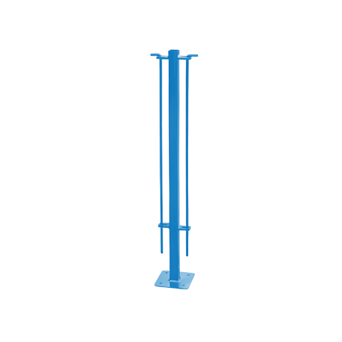 Schummer's 40” post with 4” floor plate 2W 3W 4W C (#PT40 Post)