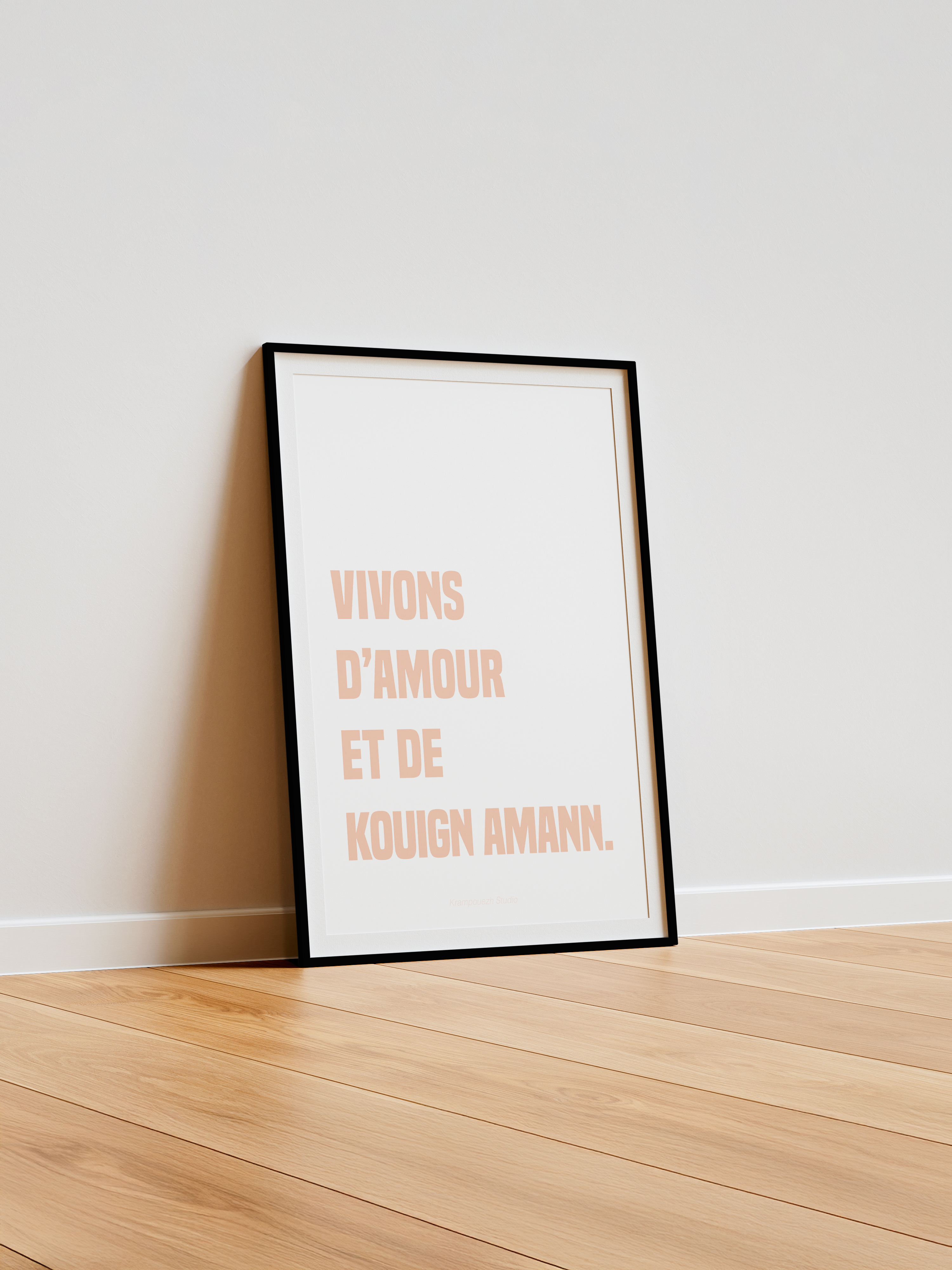 Affiche Vivons d’amour et de kouign amann