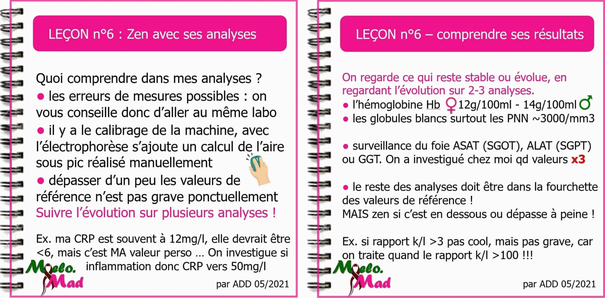 MyeloMood L06 - Zen avec ses analyses