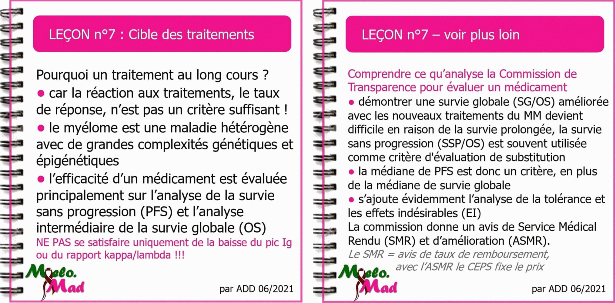 MyeloMood L07 - Cibles des traitements