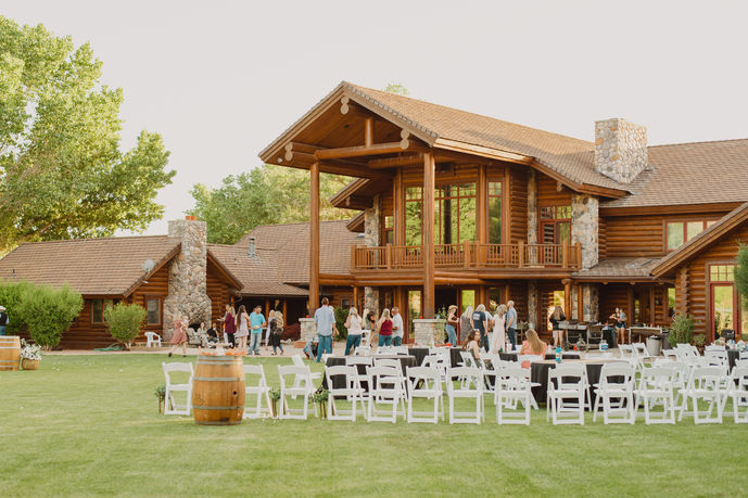 Western Wedding Held At Eagle Mountain Ranch In Gunlock, Utah.