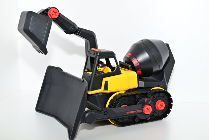 Stanley Jr. ショベルカー 知育玩具 はたらく車 合体