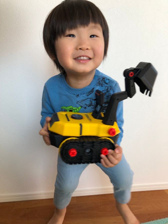 Stanley Jr. ショベルカー 知育玩具 はたらく車 プレゼント
