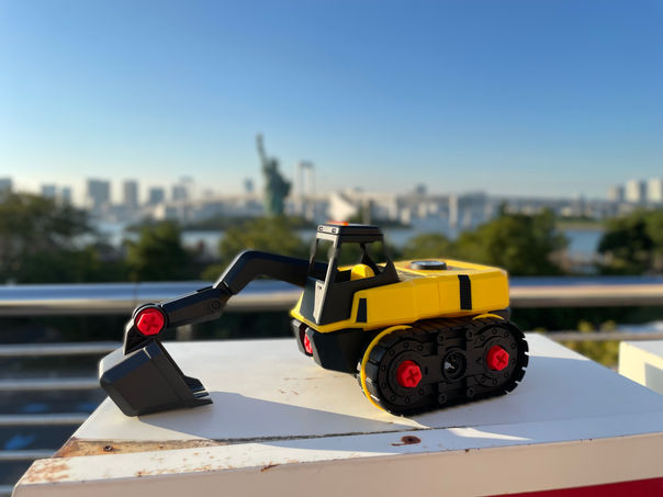 Stanley Jr. ショベルカー 知育玩具 はたらく車