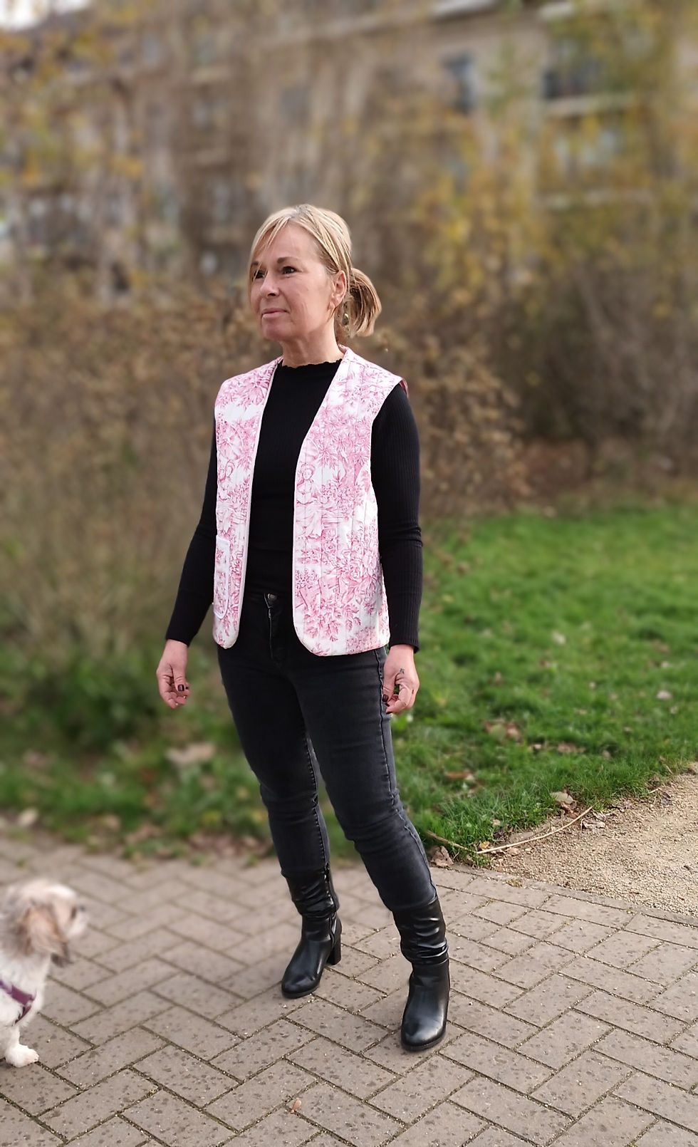 Gilet sans manches matelassé