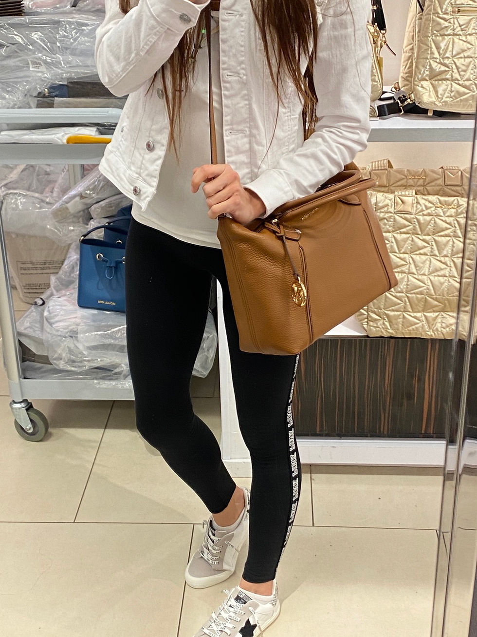 Küçük resim: MICHAEL KORS LENOX SOFT LEATHER BAG