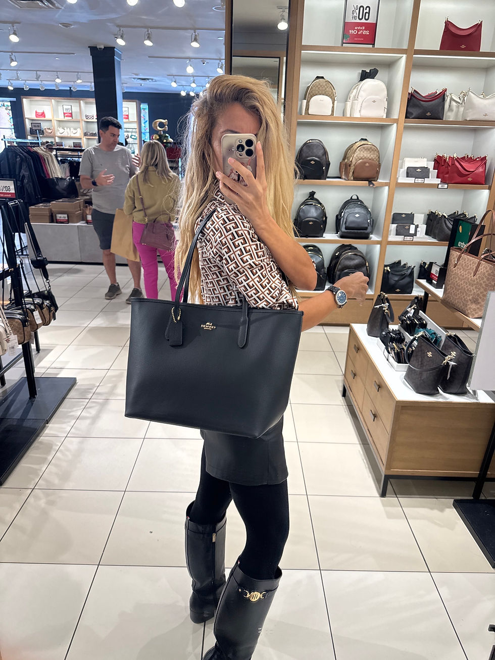 Küçük resim: COACH CITY TOTE BAG GUMRUK DAHIL 