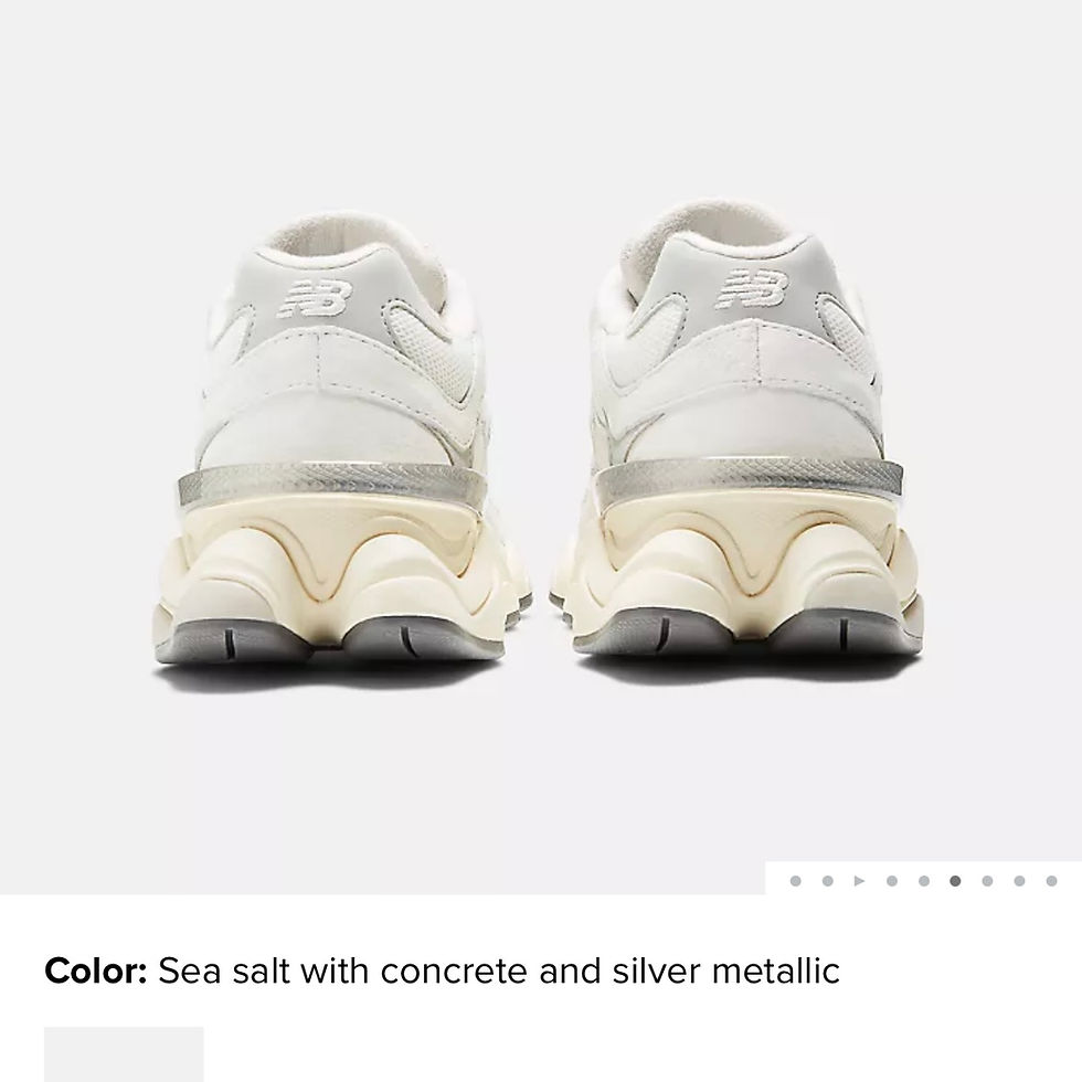 Küçük resim: New Balance 9060 SEA SALT  YARIM NO BUYUK ALIN