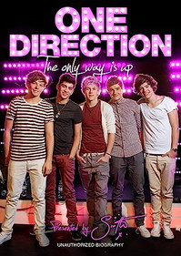 DVD cover with a photo of the band One Direction