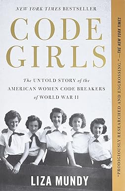 Book cover with 5 girls in military uniforms