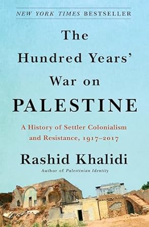 Book cover with a destroyed Palestinian village