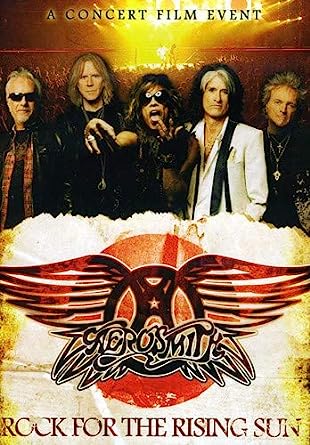 DVD cover with the band Aerosmith