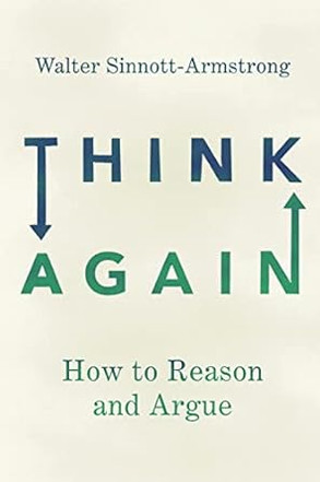 Book cover with the words Think Again