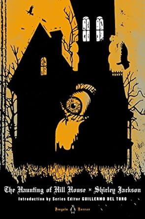 Book cover with the silhouette of a house on a hill