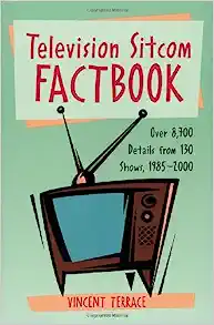 Book cover with a drawing of an old fashion TV