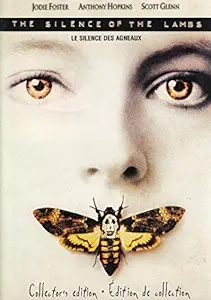 DVD cover with a woman with a moth over her mouth