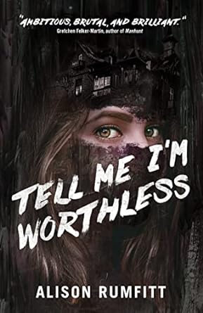 Book cover with a woman covered in mud