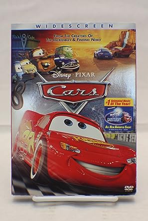 DVD cover with Lightening Macqueen
