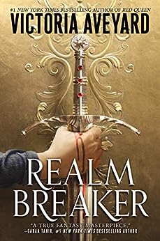 Book cover with a hand holding a fancy gold sword