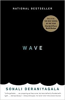 Black cover with a small white wave at the bottom