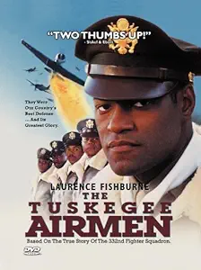 DVD cover with several airmen and a flaming airplane