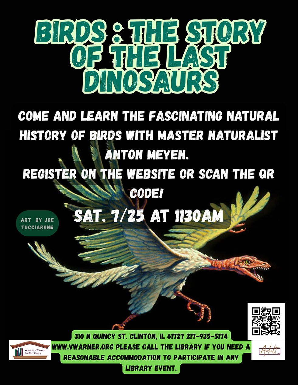 Birds: The Story of the Last Dinosaurs (Adult 18+)