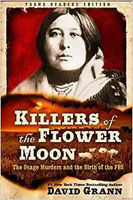 Book cover with the photo of a native american girl