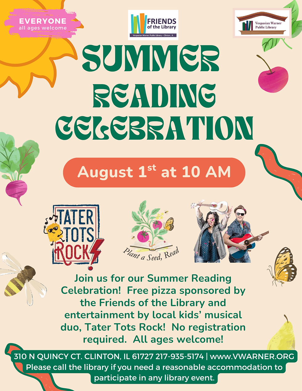 Summer Reading Celebration (Everyone)