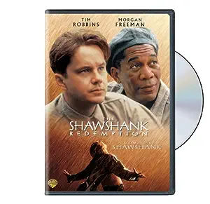 DVD cover with two men in prison uniforms