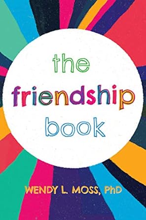 Book cover with a colorful starburst