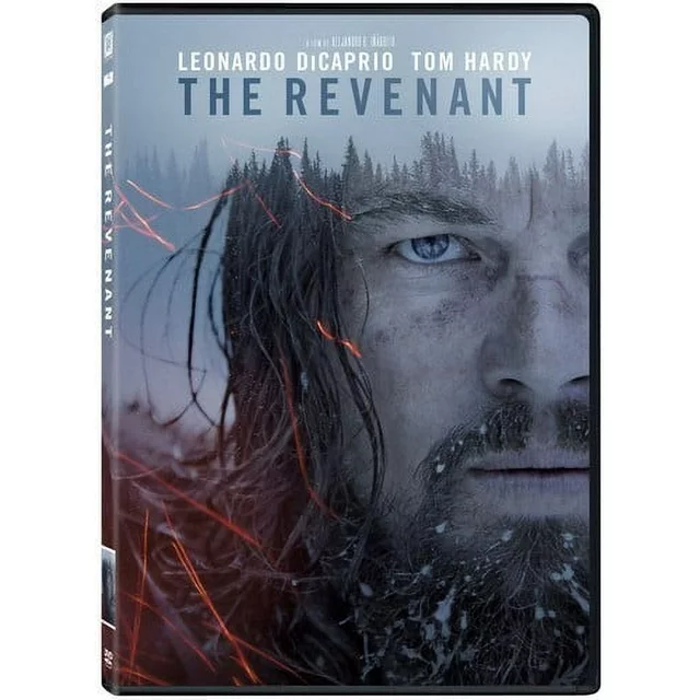 DVD cover with a man with long hair standing in the falling snow